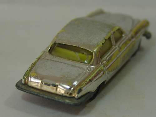 Husky, Jaguar MK10 chromed collectable scale model car, scale 1:64, Great Britain, 60's, very rare