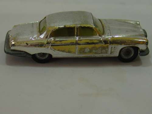 Husky, Jaguar MK10 chromed collectable scale model car, scale 1:64, Great Britain, 60's, very rare