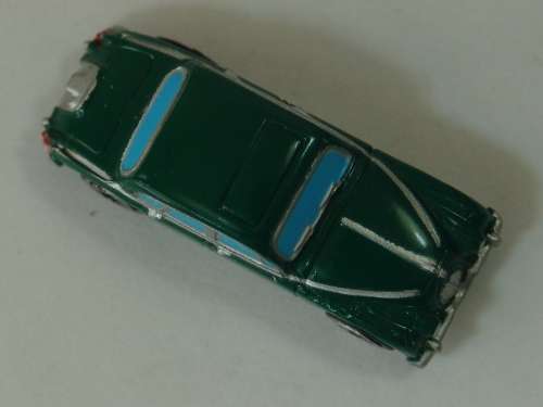 Collectable plastic die cast scale model Car, LGTI, Micro Machines, Jaguar Mk2, 1:148, 1995