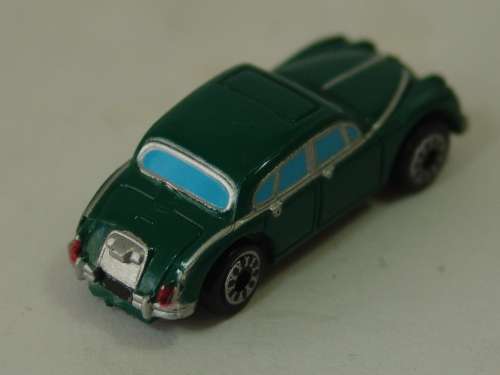 Collectable plastic die cast scale model Car, LGTI, Micro Machines, Jaguar Mk2, 1:148, 1995