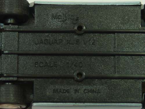 Collectable die cast scale model Car, Maisto, Jaguar XJS V12, 1:40, rare, vintage