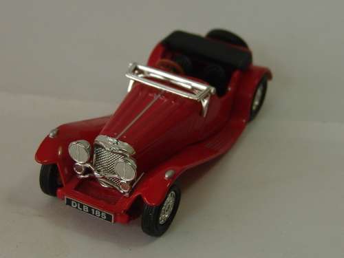 Collectable die cast scale model Car, Matchbox, Models of Yesteryear, 1936 Jaguar SS100, 1:43, 1977