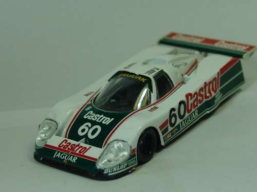 Collectable die cast scale model Car, Onyx, Castrol Jaguar XJR 9 racecar, Boxed, 1:43, Portugal