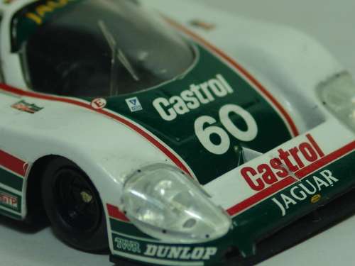 Collectable die cast scale model Car, Onyx, Castrol Jaguar XJR 9 racecar, Boxed, 1:43, Portugal