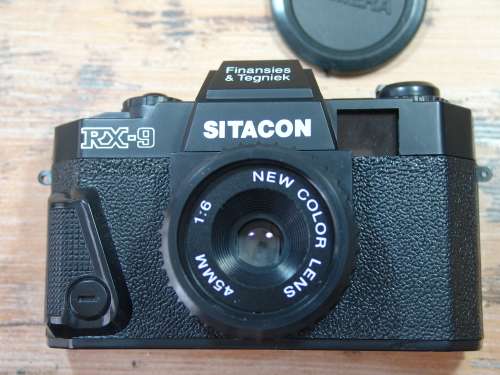 Vintage Sitacon RX 9, 35mm camera with original packing and pouch, working