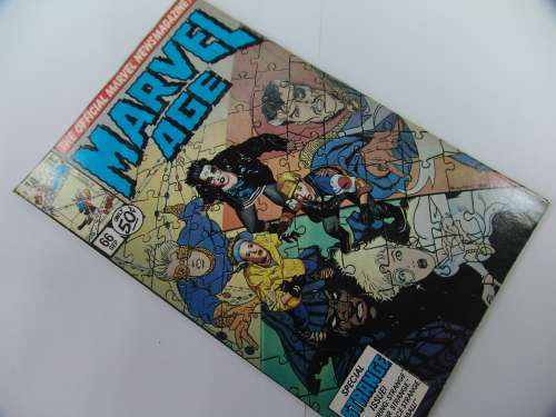 Marvel comics, Marvel Age, Vol.1 no. 66, 1988, vintage collectable comic book