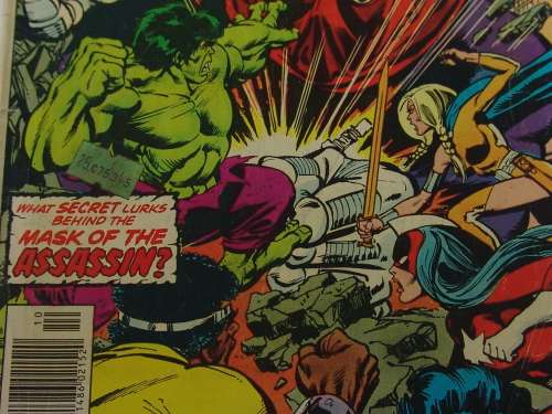 Marvel comics group, The Defenders, Vol.1 no. 40, 1976, rare vintage collectable comic book