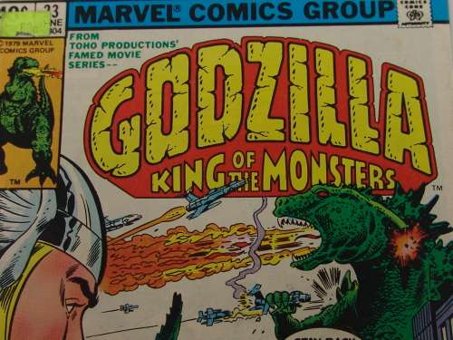 Marvel comics group, Godzilla, Vol.1 no. 23, 1979, rare vintage collectable comic book