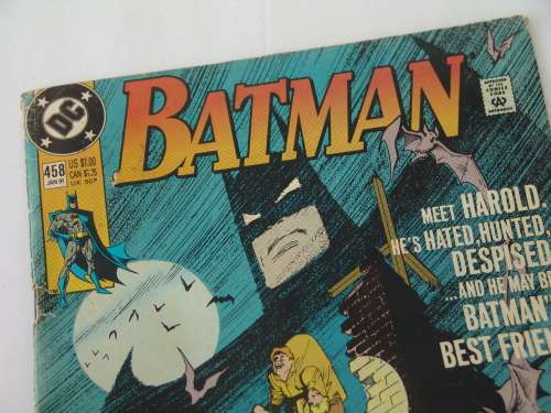 DC Comics, Batman, No. 458, Jan 1991, Collectable Superhero comic book