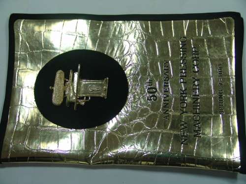 Vintage New York machinery corp. 50th Anniversary book cover. Rare