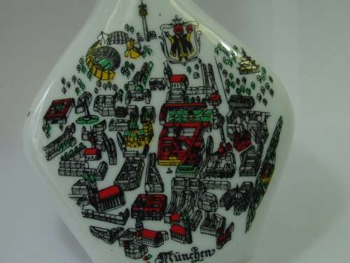 Vintage Liqueur bottle with original content, Escorial Grun, Germany, 50ml, 12cm tall