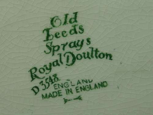Royal Doulton, Old leeds sprays Serving tray, D3548