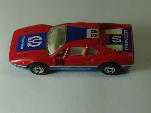 Matchbox die cast collectable model car, Pioneer Ferrari #70, 1:55, Macau, 1981