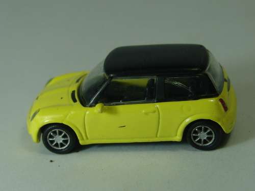Joy City die cast collectable model car, Mini Cooper, 1:72