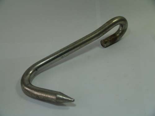 Large Stainless steel butchers Meat Hook, 23cm