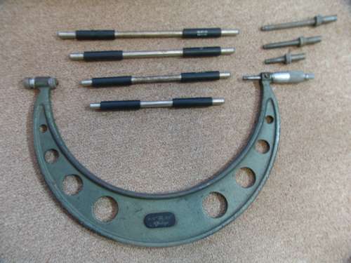 Very large vintage Mitutoyo Boxed Micrometer set - No.104-151