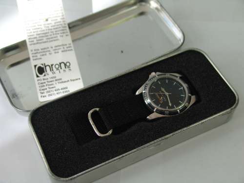 Ster Kinekor home video special edition collectors Chrono Swiss Watch - 100% working - very rare