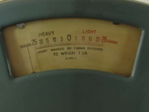 Large Avery steel enamel balance Grains Scale, vintage, England, No. 1006/2480, rare