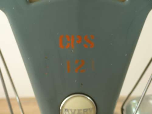 Large Avery steel enamel balance Grains Scale, vintage, England, No. 1006/2480, rare