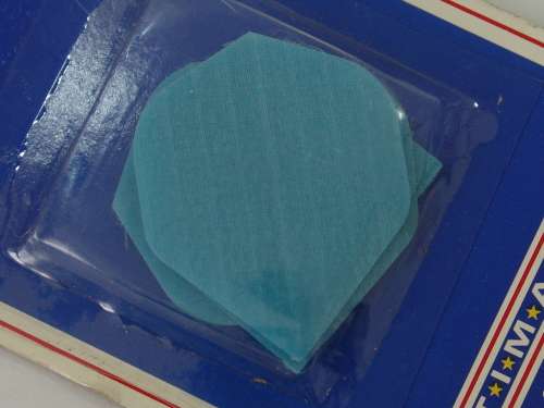 SpinSport Dart Flights, pack of 3, Blue - in original packing, vintage