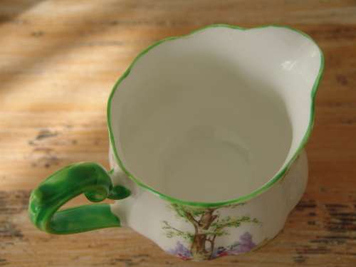 Royal Albert "Greenwood Tree" creamer,1920's,  8cm deep