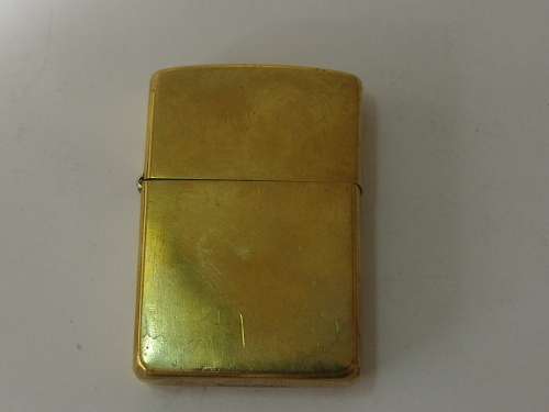 Vintage Zippo Bradford PA Lighter, USA - gold