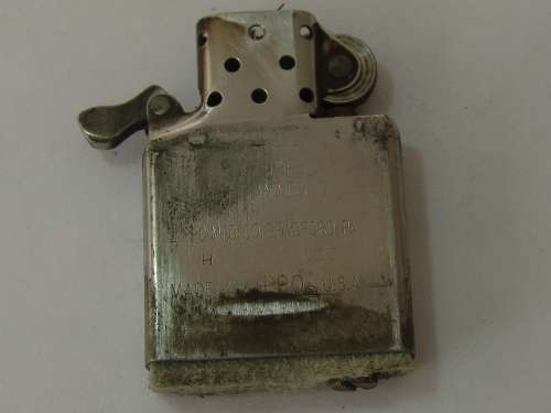 Vintage Zippo Bradford PA Lighter, USA - gold