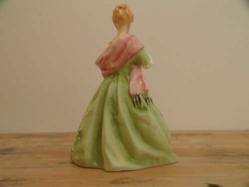 Royal Worcester bone china Figurine, "First dance", Modelled by F.G. Douchty, No.3629, 19cm high