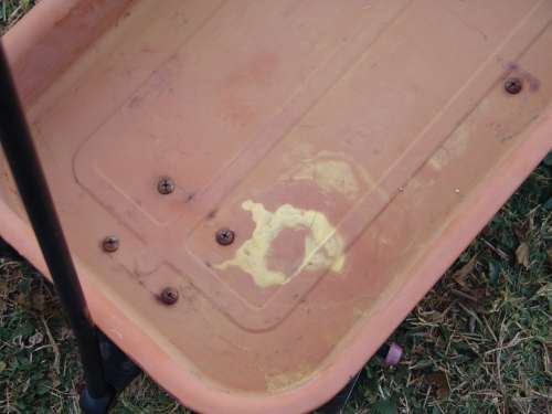 Vintage large Kiddies steel Classic Wagon, pull trolley, 60cm x 39cm x 26cm