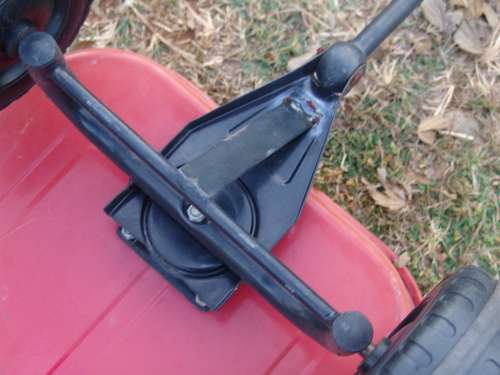 Vintage large Kiddies steel Classic Wagon, pull trolley, 60cm x 39cm x 26cm