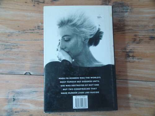 Vintage Marilyn Monroe hard cover book, A dual murder conspiracy by P. Brown, 498 pages - 1992
