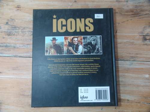 Icons, published by Igloo Books, 2010, Hard cover,  224 pages **No reserve auction now on**