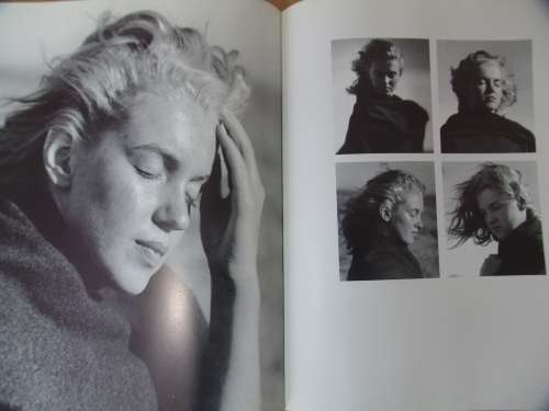 Vintage Marilyn Monroe soft cover book, Marilyn Mon Amour, 155 pages - 1986