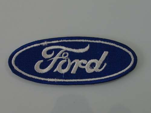 Embroidered Ford patch, badge - 90mm x 35mm