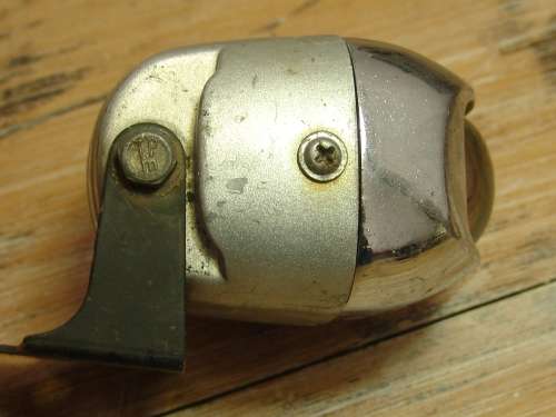 Pair of retro vintage Car spot lights - 8cm x 8cm x 5cm