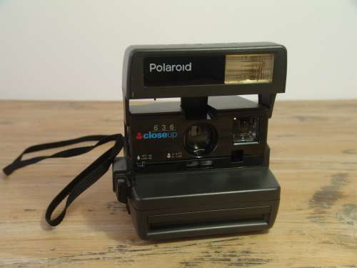 Vintage Polaroid Close up instant Camera - working