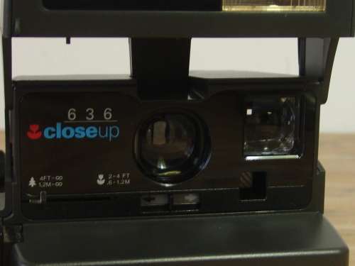 Vintage Polaroid Close up instant Camera - working