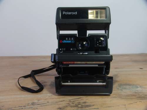 Vintage Polaroid Close up instant Camera - working