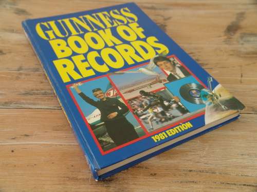 Guinness Book of Records, 1981, Edition 27 - hard cover, 349 pages