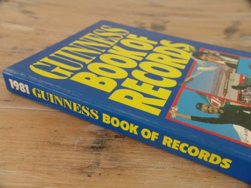Guinness Book of Records, 1981, Edition 27 - hard cover, 349 pages