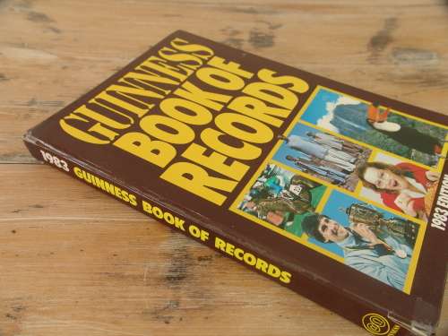 Guinness Book of Records, 1983, Edition 29 - hard cover, 350 pages