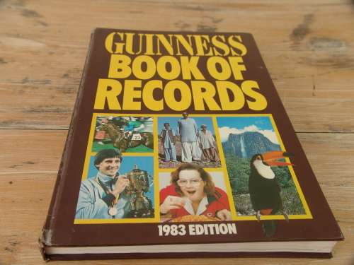 Guinness Book of Records, 1983, Edition 29 - hard cover, 350 pages