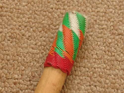 Vintage decorated African walking stick - 97cm