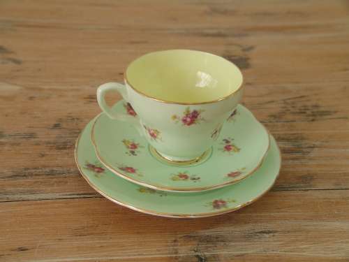 Vintage porcelain Trio, Foley bone china
