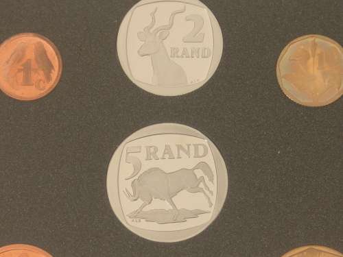 SA Mint, SAM short proof coin Set in original SAM box. 1995 - mint condition