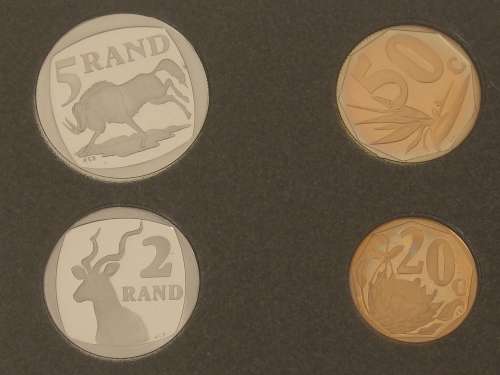 SA Mint, SAM short proof coin Set in original SAM box, 1996, Mint condition - great investment