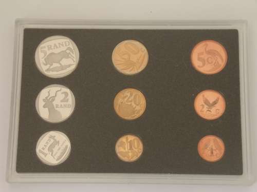 SA Mint, SAM short proof coin Set in original SAM box, 1996, Mint condition - great investment