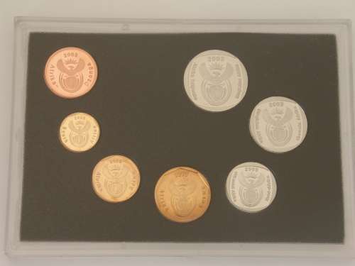 SA Mint, SAM short proof coin Set in original SAM box, 2003, Mint condition - great investment