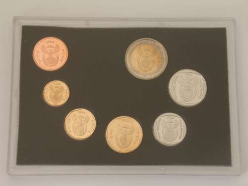 SA Mint, SAM short proof coin Set in original SAM box, 2004, Mint condition - great investment
