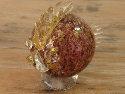 Lot of 4 Murano glass ornaments, figurines